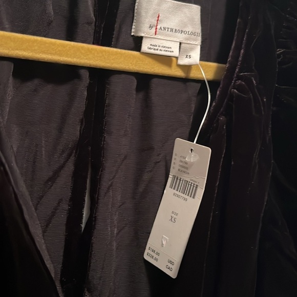 Anthropologie The Somerset Velvet Edition Size XS NWT - Picture 8 of 16